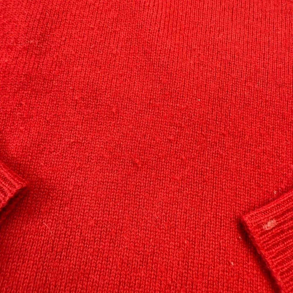 Vintage Polo Ralph‎ Lauren Sweater Mens Large Red V-Neck Lightweight Knit Pony